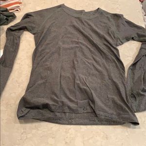 Lululemon long sleeve grey